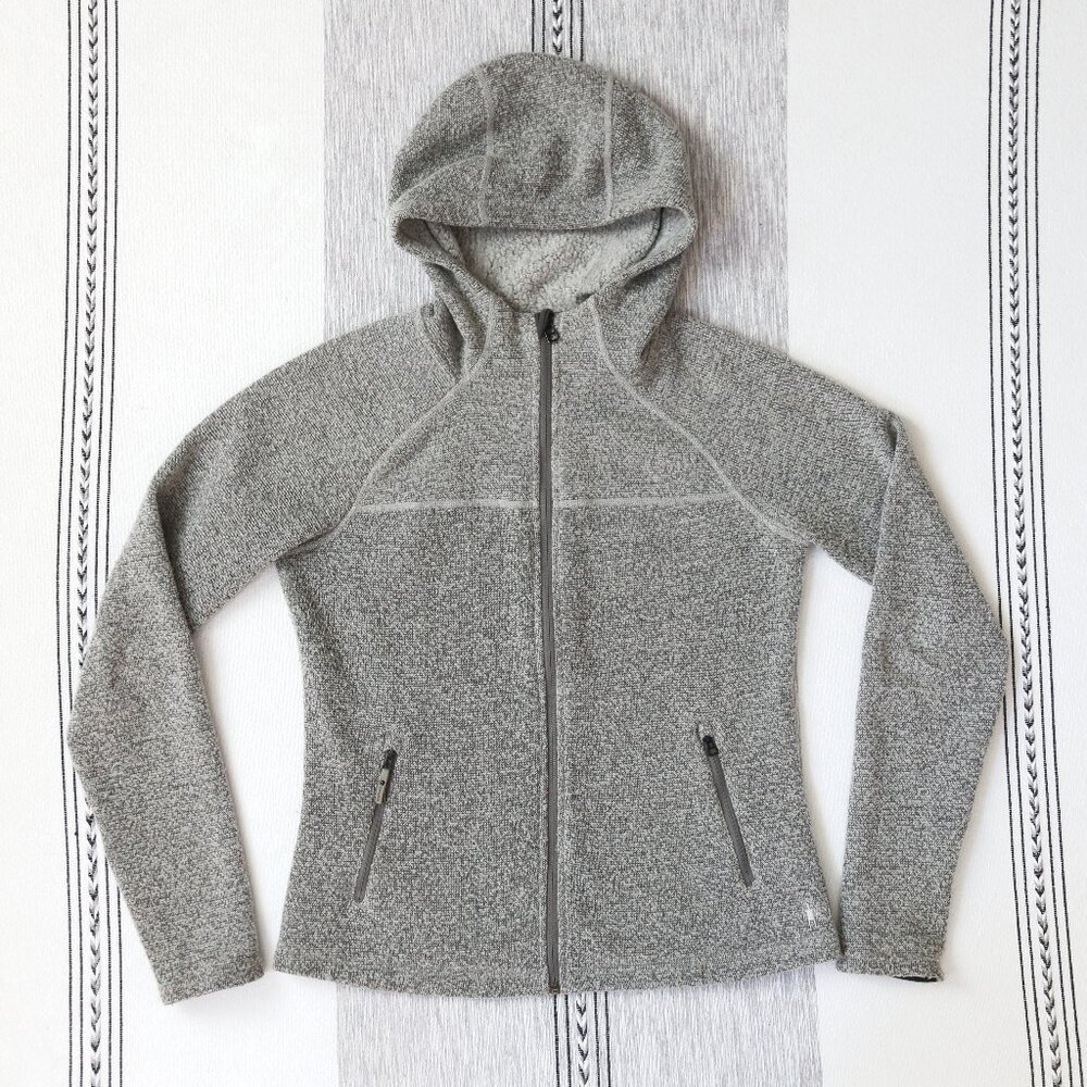Smartwool Hudson Trail Full Zip Hooded Fleece Sweater | Small